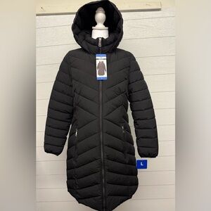 Women's DKNY Puffer Jacket, Black